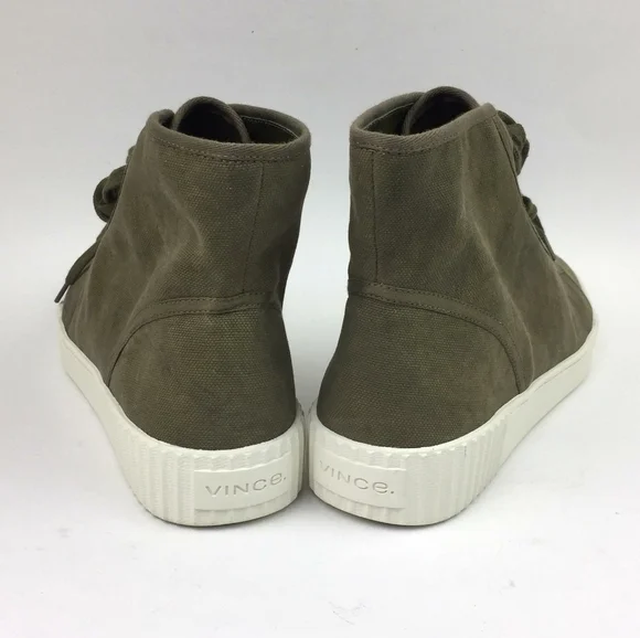 VINCE Wolfe High Top Sneaker sz 9 - Picture 6 of 14